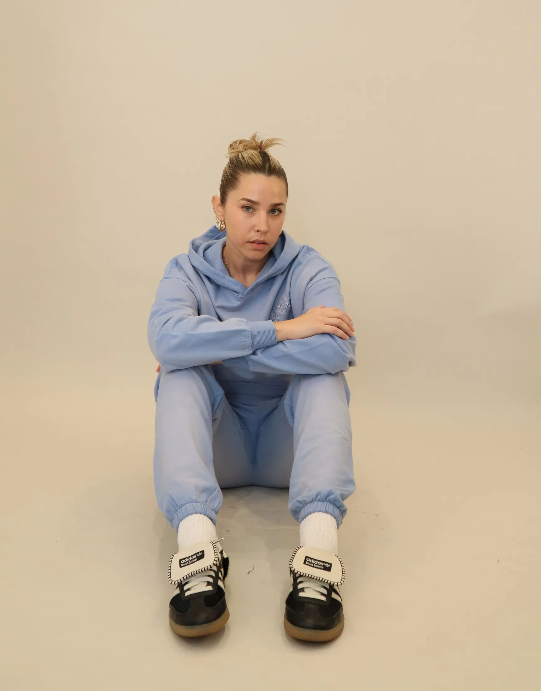 BLUE BLINDSIDED SWEATPANTS
