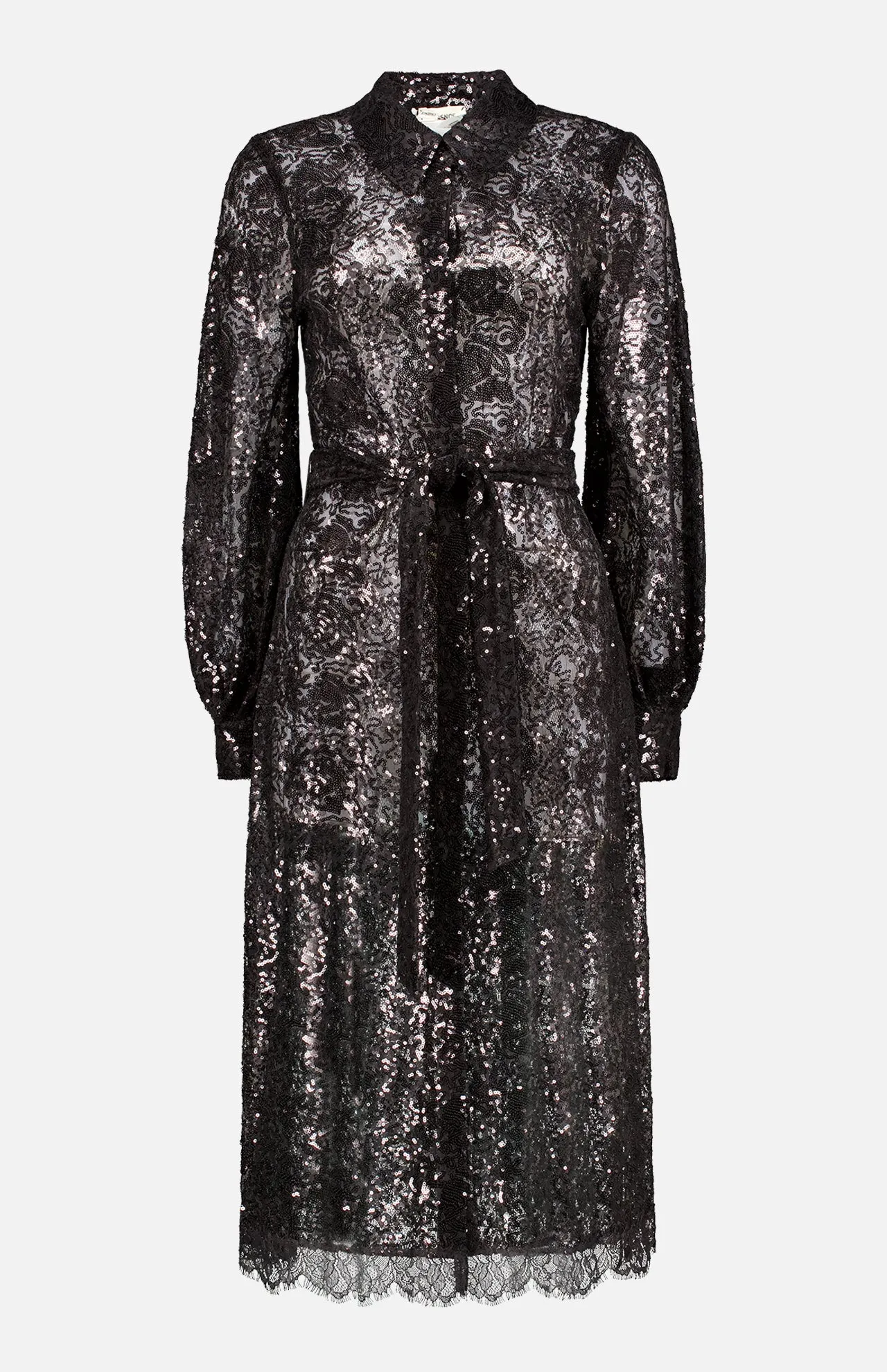 Frida Button Down Lace Dress
