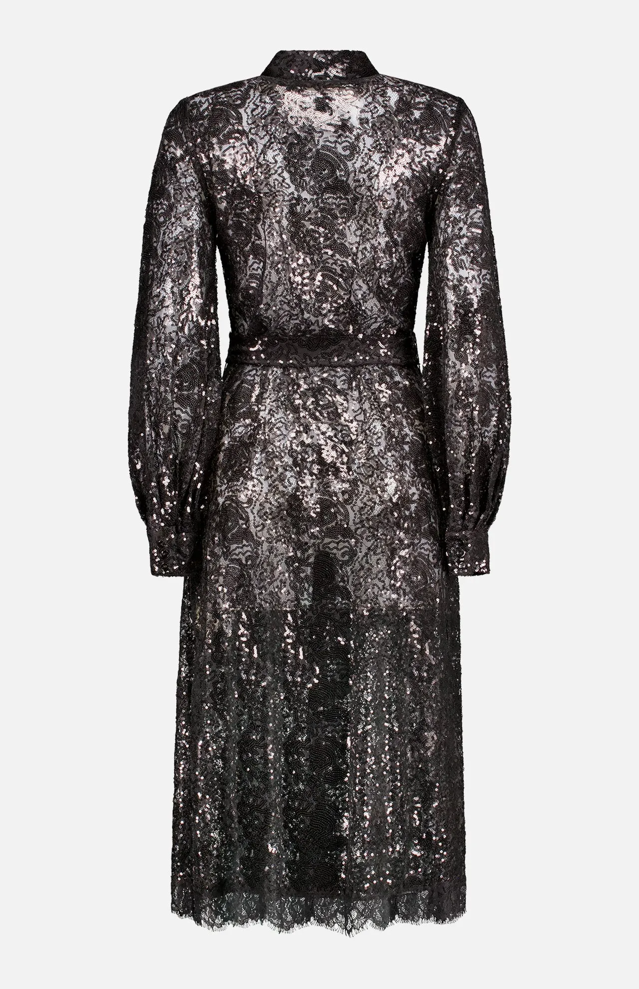 Frida Button Down Lace Dress