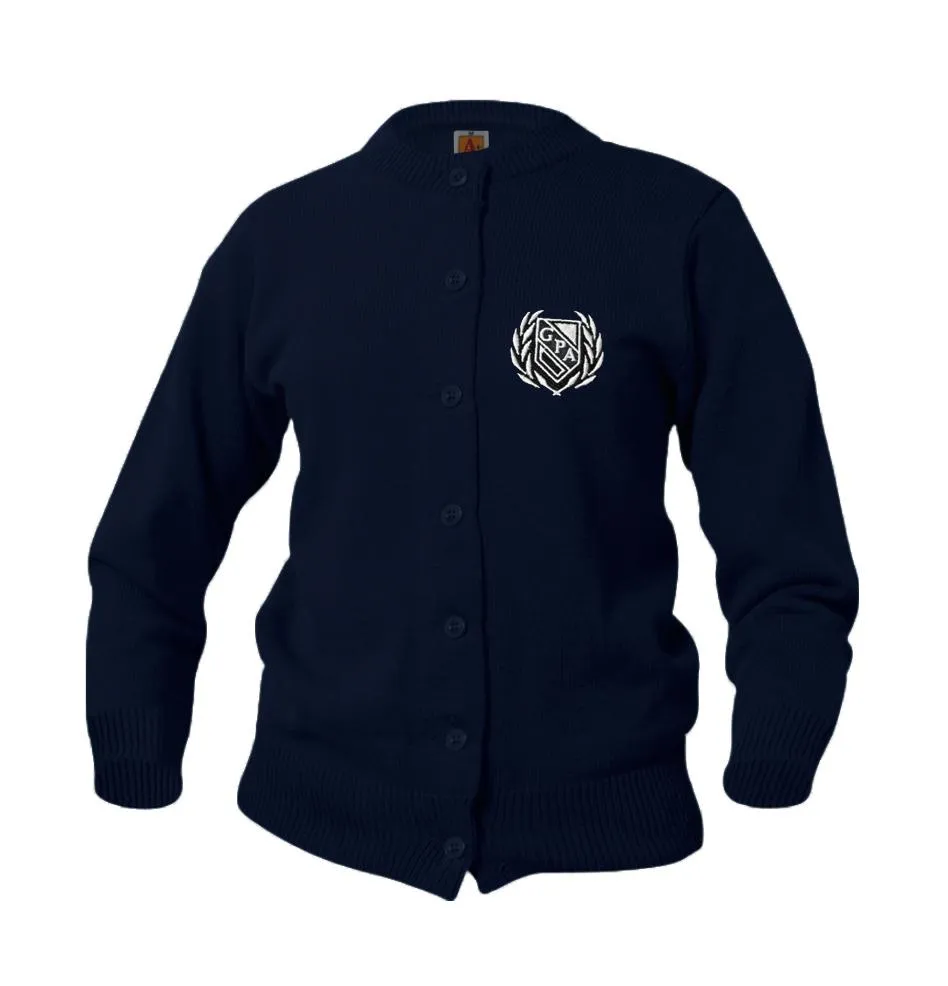 GPA Girls Heavyweight Cardigan