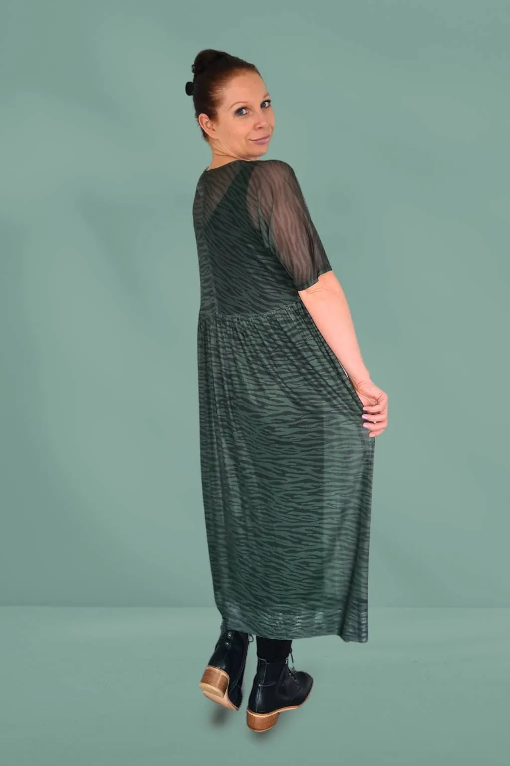 Lemon Tree Sarah Dress and Slip Zebra