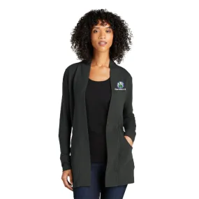 LK825 Port Authority® Ladies Microterry Cardigan LK825 Port Authority® Ladies Microterry Cardigan