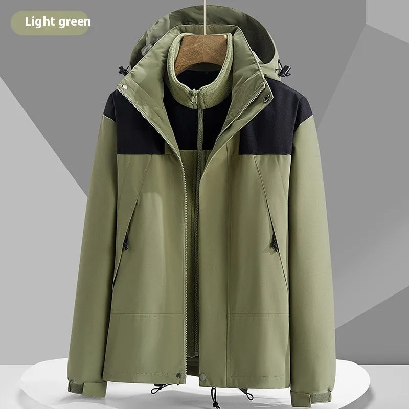 Pamela – Unisex Waterproof Colorblock Windbreaker