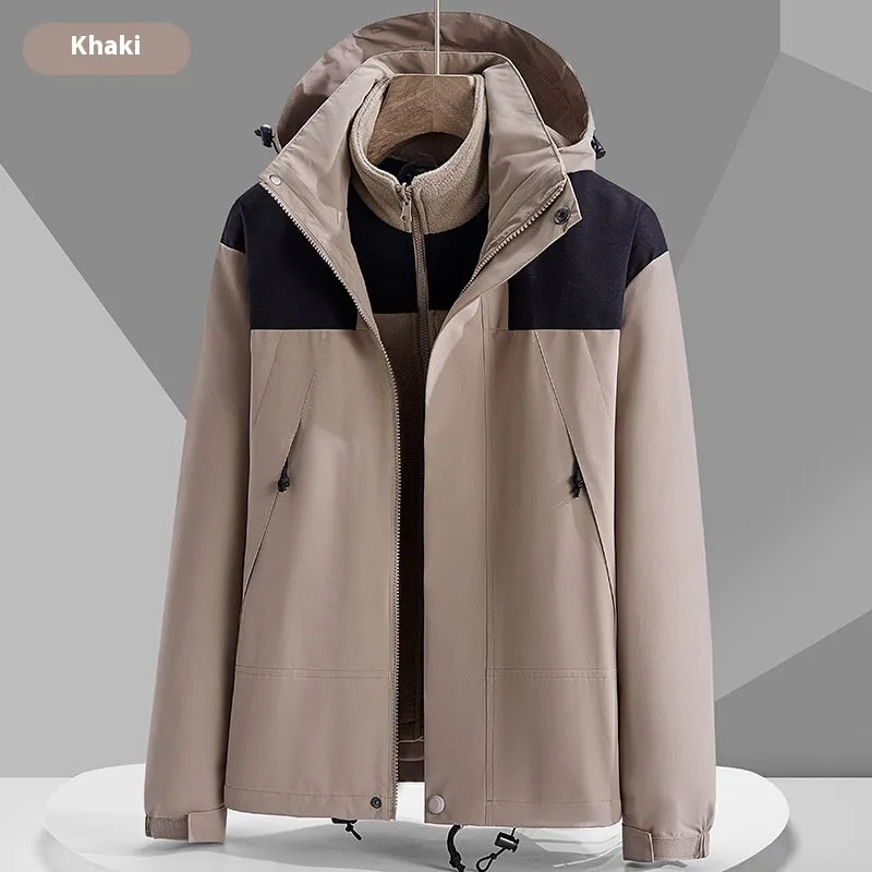 Pamela – Unisex Waterproof Colorblock Windbreaker