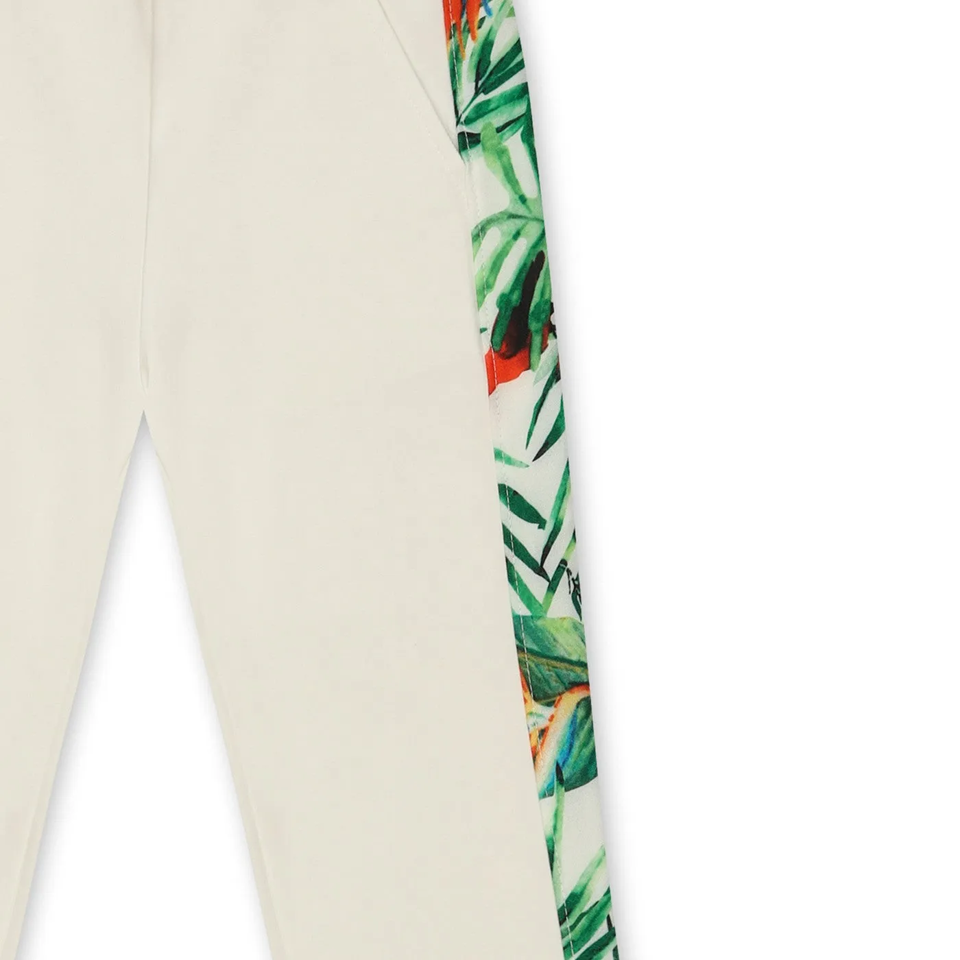 Panco Girl's Green  Sweatpants