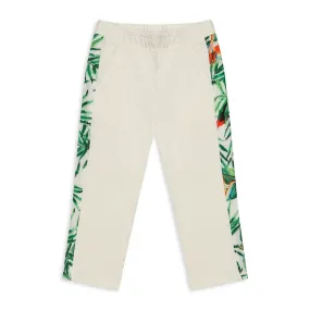 Panco Girl's Green  Sweatpants