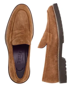 ROMA Countryside Suede Lug Sole Loafer