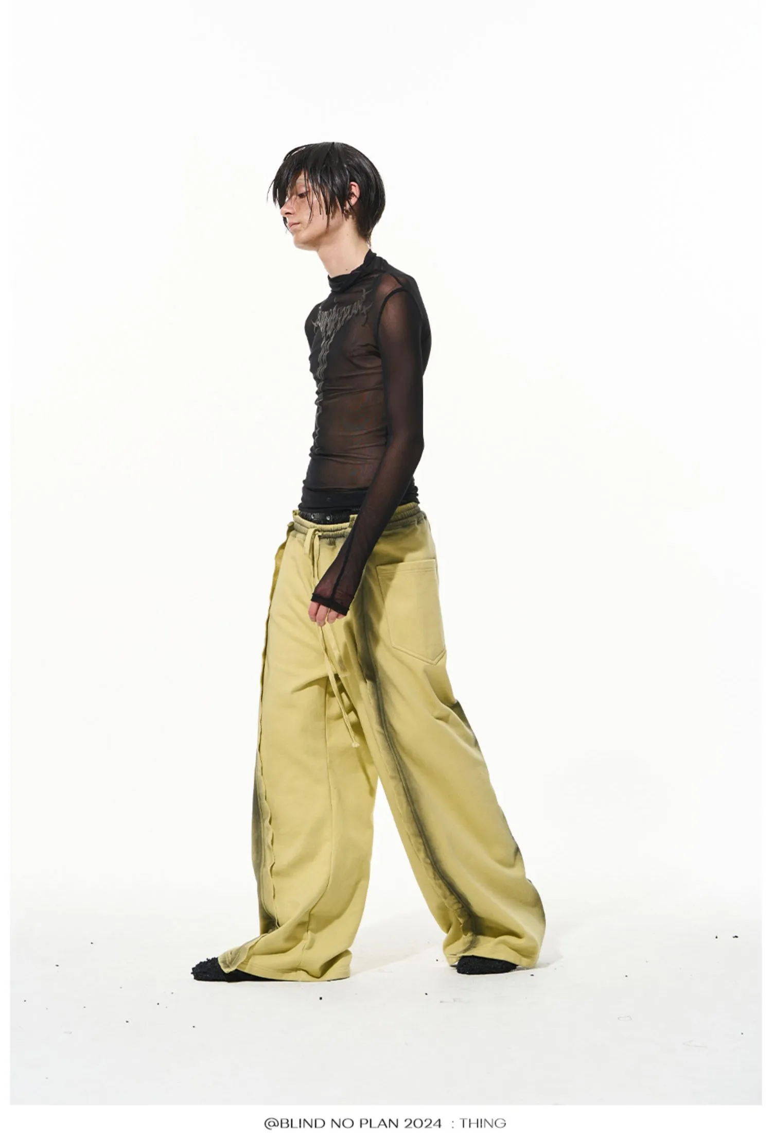 Stitching Casual Sweatpants