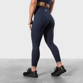 TWL - WOMEN'S ENERGY HIGH WAISTED 7/8TH TIGHTS - MIDNIGHT NAVY